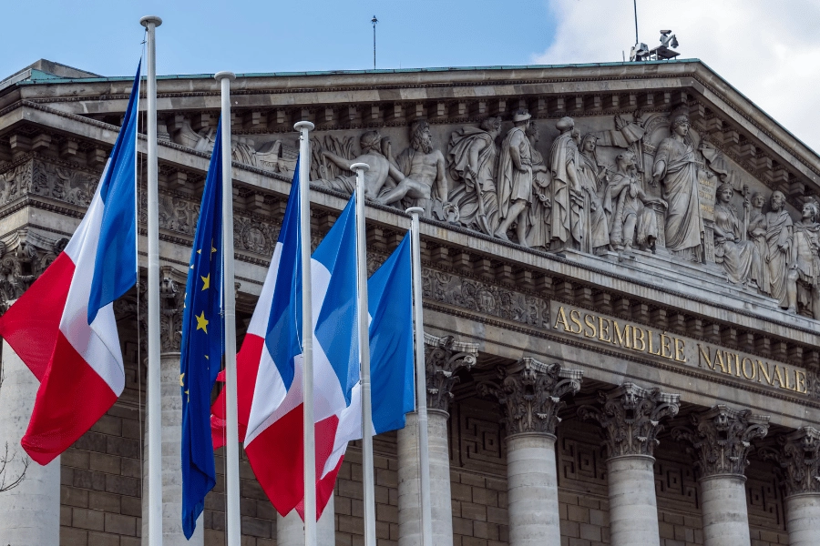 French parliament building