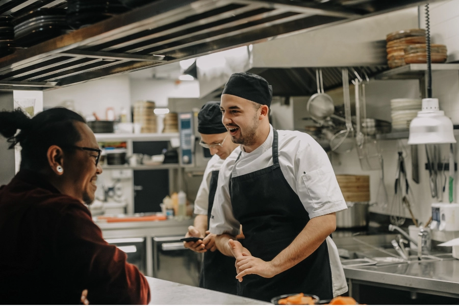 Restaurant kitchen