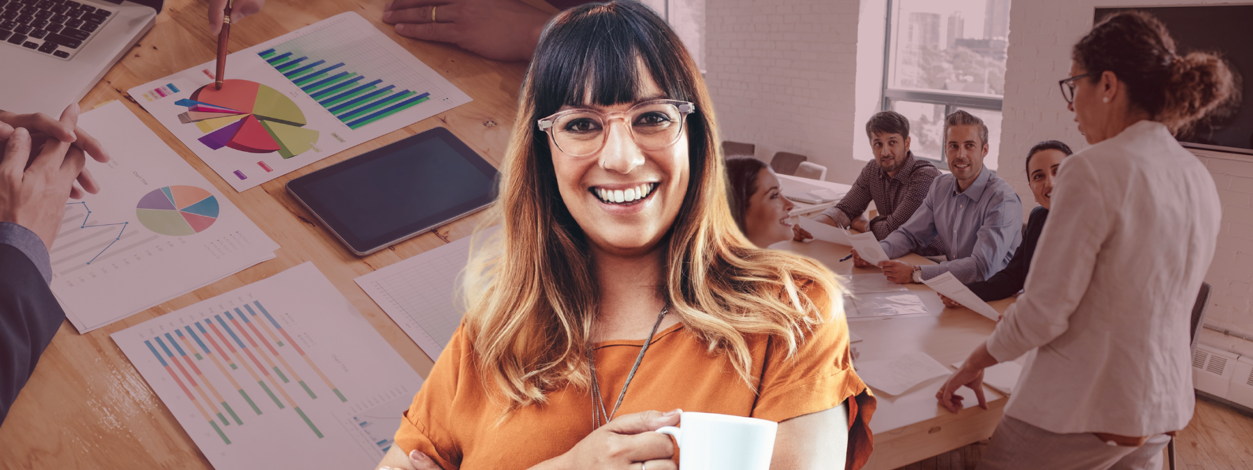 Woman holding a cup of tea